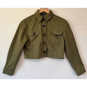 Moon & Stars Green Jacket   Girls Sz 16   EUC